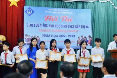 Tham gia Hội thi Giao lưu tiếng Anh năm 2023