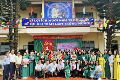 Hoạt động chaafo mừng ngày Nhà giáo Việt Nam năm 2024