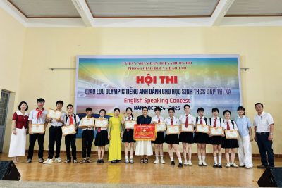 Hội thi giao lưu Olympic Tiếng Anh cấp thị xã năm 2025