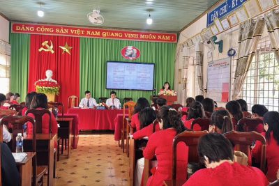 Hội nghị Viên chức – Người lao động trường THCS Nguyễn Trường Tộ năm học 2025-2026
