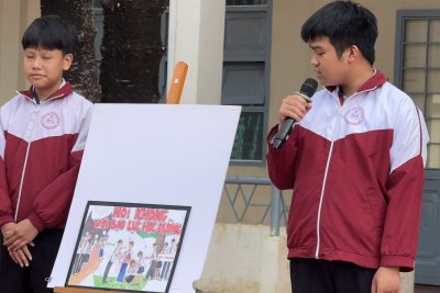 CUỘC THI VẼ TRANH VÀ THUYẾT TRÌNH SÁNG KIẾN PHÒNG CHỐNG BẠO LỰC HỌC ĐƯỜNG 💖