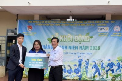 KHỞI ĐỘNG THÁNG THANH NIÊN 2026: TUỔI TRẺ BUÔN HỒ XUNG KÍCH – SÁNG TẠO