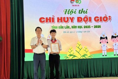 Chỉ huy Đội giỏi cấp tỉnh năm học 2025-2026