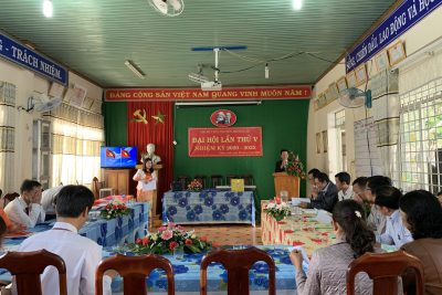 ĐẠI HỘI CHI BỘ TRƯỜNG THCS NGUYỄN TRƯỜNG TỘ LẦN THỨ V. NHIỆM KỲ 2020 – 2022